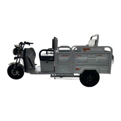 Nákladní tříkolový vozík RACCEWAY® VARIO, stříbrný