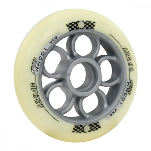 Kolečka pro In-line IVORY PU85A, vel. 100x24, 1ks