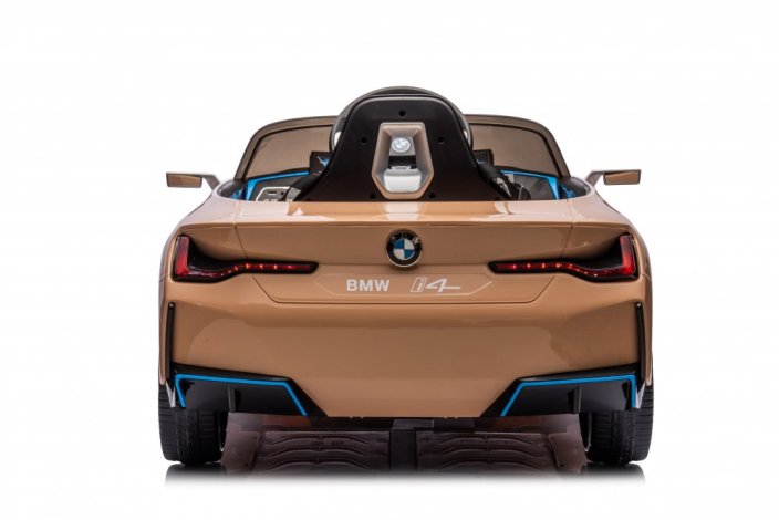Dětské elektrické auto BMW i4 žlutá/yellow