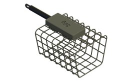 Rybářské krmítko Suretti Hranaté s táhlem klec 35 x 25 x 60 mm 120 g