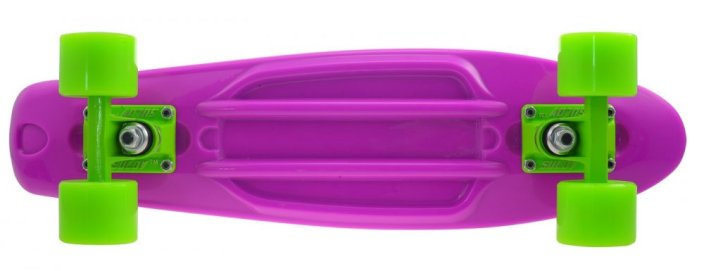 Penny board 22" SULOV® VIA DOLCE fialovo-zelený