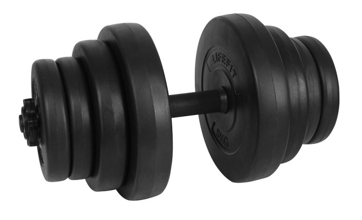 Činka nakládací set LIFEFIT® HARD 20kg
