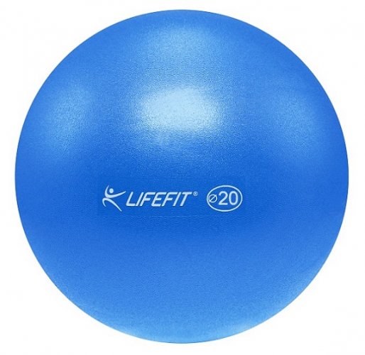 Míč OVERBALL LIFEFIT® 20cm, modrý