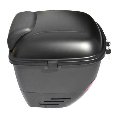 Zadní kufr s nosičem k elektroskútru RACCEWAY® PAŘEZ, černý