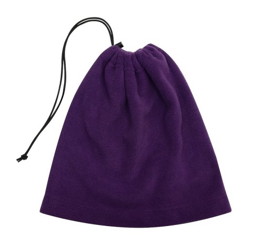 Multifunkční šátek 2v1 Fleece, fialový