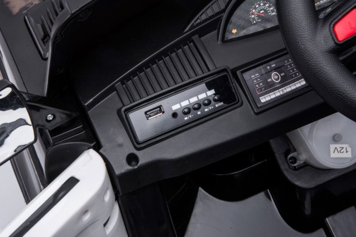 Dětské elektrické auto policie SUV Eljet černá, Li-Ion