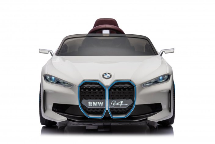 Dětské elektrické auto BMW i4 bílá/white