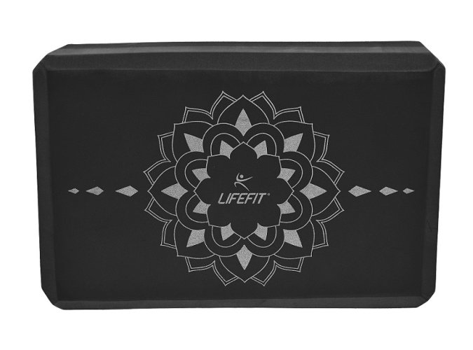 JOGA BLOK LIFEFIT® BOGA, černá