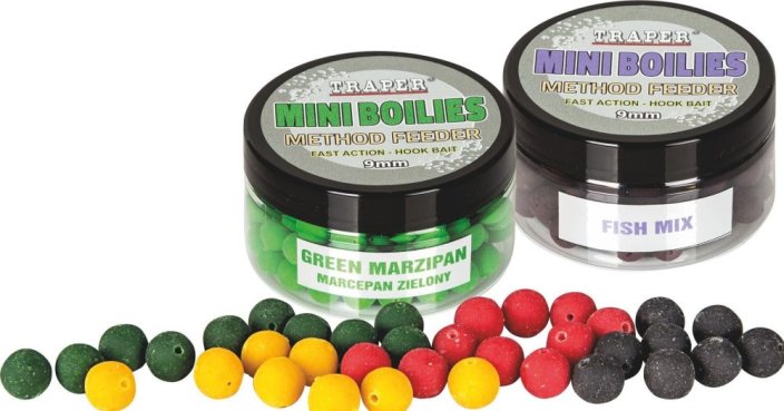 Boilies Traper Mini Boilies Feeder 9 mm Vanilka