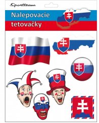 Tetovací obtisky SPORTTEAM® Slovenská Republika 2