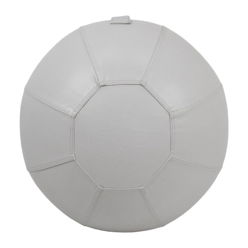 Designový míč - PU kůže šedá Eljet