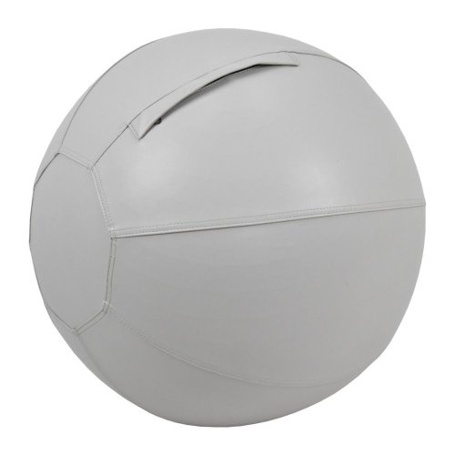 Designový míč - PU kůže šedá Eljet