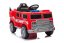 Dětské elektrické auto hasiči Eljet červená, Li-Ion