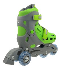 Kolečkové brusle TRISKATE BASIC, zelené