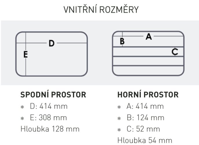 Krabička Versus® VS 3080 černý
