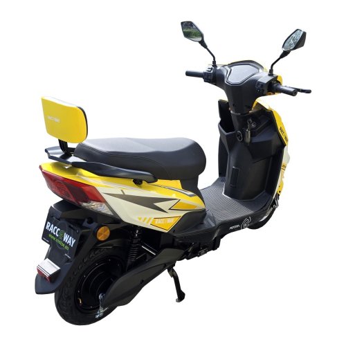 Elektroskútr RACCEWAY® CITY 45, s ŘP, žlutý