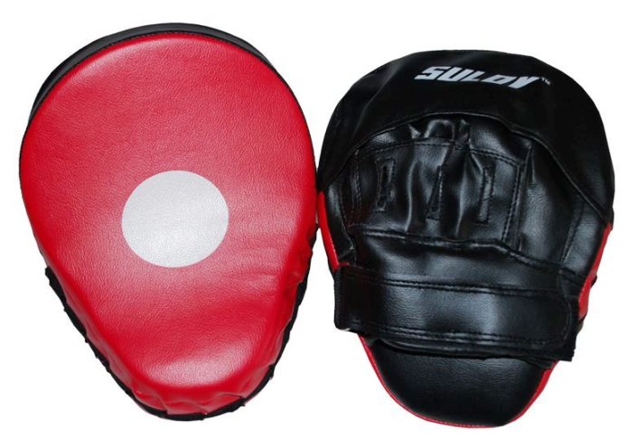 Box lapa prohnutá SULOV® PVC, pár, černo-červená