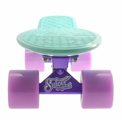 Penny board 22" SULOV® PASTEL mentol-nach