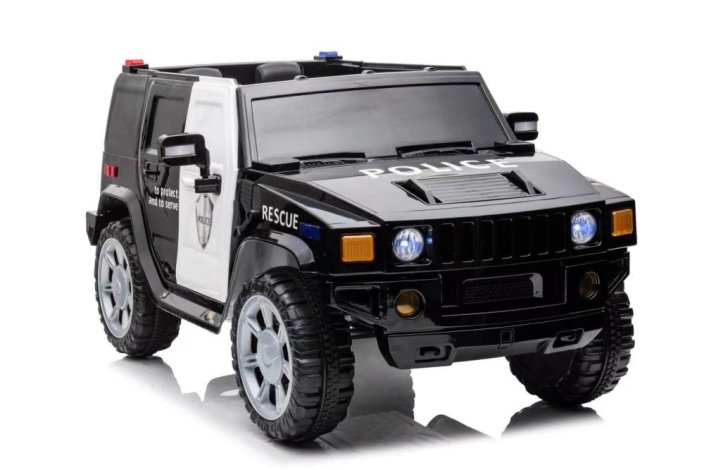 Dětské elektrické auto policie RANGER Eljet černá, Li-Ion