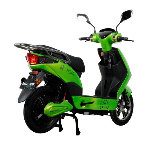 Elektroskútr RACCEWAY® E-FICHTL®, sv.zelený-metalický, bez baterie