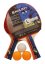 Set na pingpong RULYT 2ST-01, 2 x raketa, 3 x míč