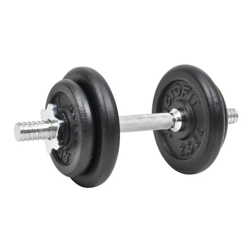 Činkový set LIFEFIT® DUMBBELL SET STEEL HB 10kg ABS