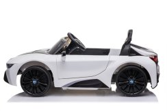 Dětské elektrické auto BMW i8 Coupe bílá/white