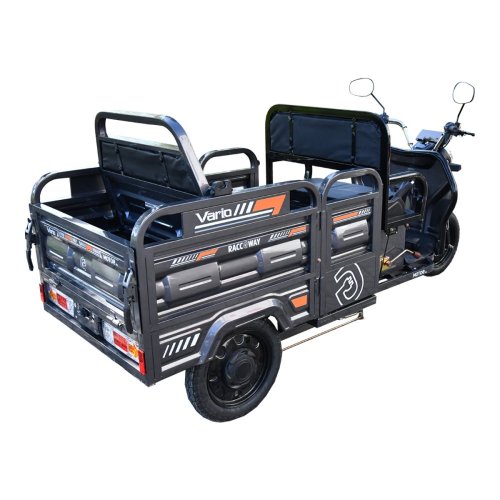 Elektrická pracovní tříkolka RACCEWAY® VARIO, šedá