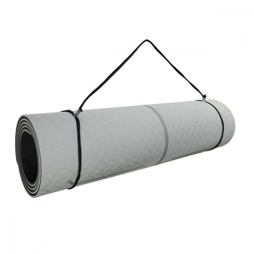 Podložka LIFEFIT® YOGA MAT RELAX DUO, 183x58x0,6cm, černá