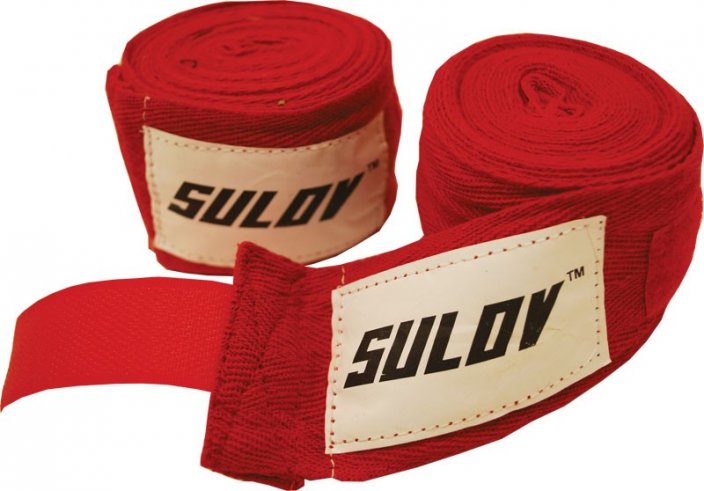 Box bandáž SULOV® bavlna 4m, 2ks, červená
