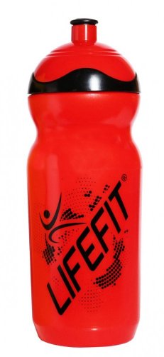 Cyklo láhev LIFEFIT® G-600DC, 600ml, červená