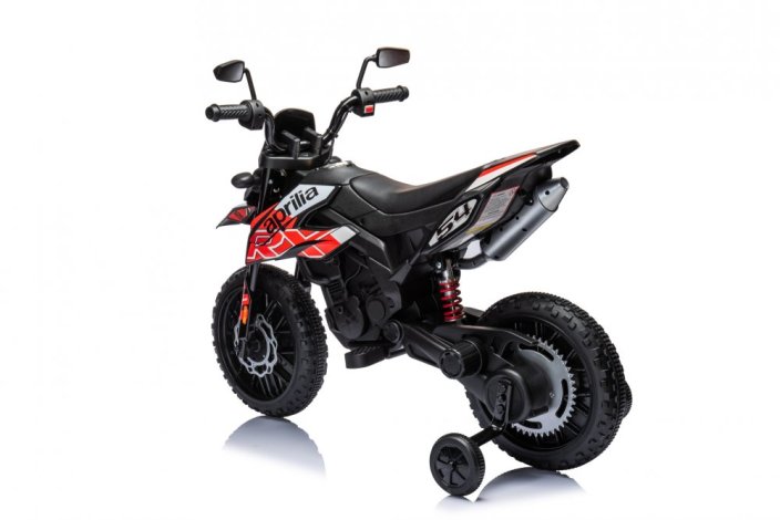 Dětská elektrická motorka Aprilia RX125 červená/red
