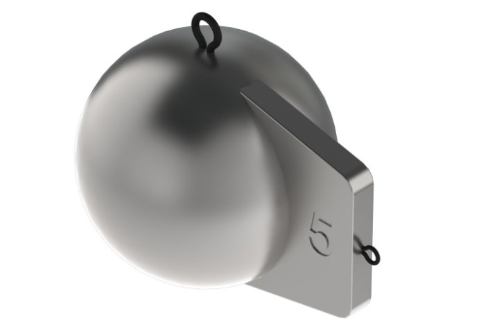 Rybářské olovo Suretti Trolling Helm Two Rings 4,5 kg