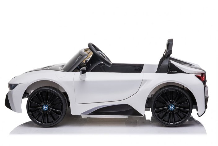 Dětské elektrické auto BMW i8 Coupe bílá/white
