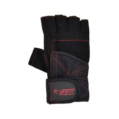 Fitness rukavice LIFEFIT® TOP, černé