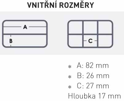 Rybářská krabička, box nebo kufr Meiho FB 11
