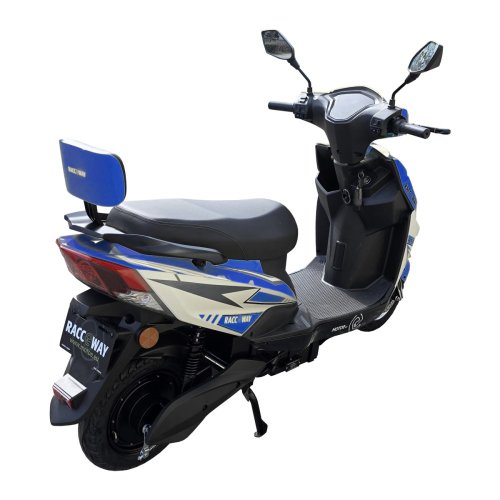 Elektroskútr RACCEWAY® CITY 45, s ŘP, modrý