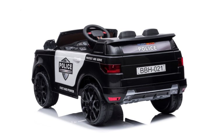 Dětské elektrické auto policie SUV Eljet černá, Li-Ion