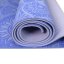 Podložka LIFEFIT® YOGA MAT MANDALA DUO, 183x58x0,6cm, modrá