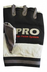 Fitness rukavice LIFEFIT® PRO, bílé