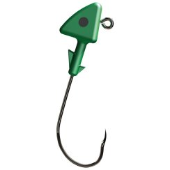 Jigová hlavička Suretti Jig Triangle zelená 2 / 0 - 12 g