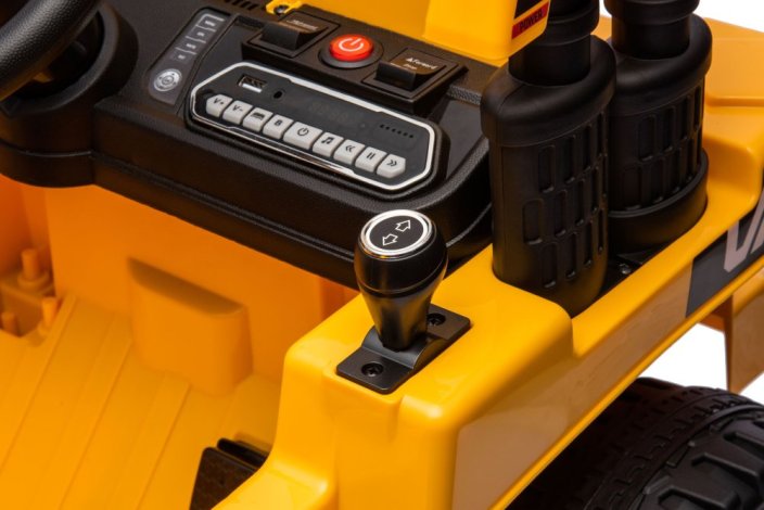 Dětské elektrické auto sklápěč Eljet žlutá, Li-Ion