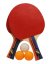 Set na pingpong RULYT 2ST-01, 2 x raketa, 3 x míč