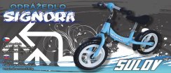 Odrážedlo SULOV® SIGNORA 12", modré