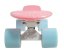 Penny board 22" SULOV® PASTEL růžovo-modrý