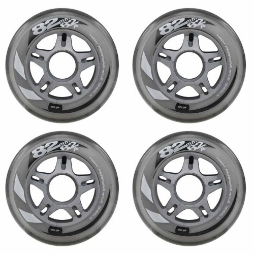 Set koleček pro In-line PU82A, vel. 82x24, 4ks
