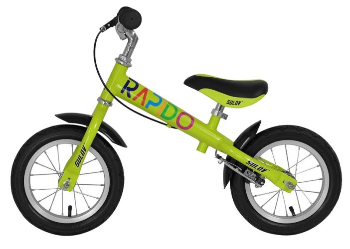 Odrážedlo SULOV® RAPIDO 12", zelené