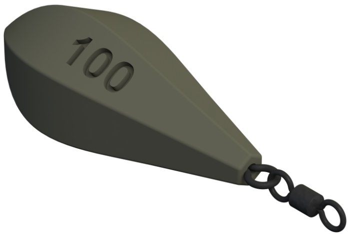 Rybářské olovo Suretti Torpedo s očkem a obratlíkem 60 g