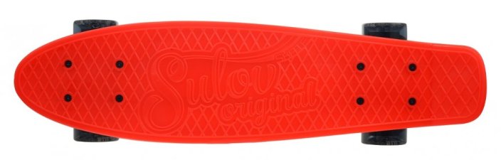 Penny board 22" SULOV® RETRO VENICE červeno-tr.černý