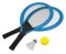 Líný tenis RULYT® set modrý - rakety, míček, košík